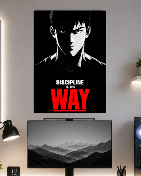 Discipline | Motivation | Poster