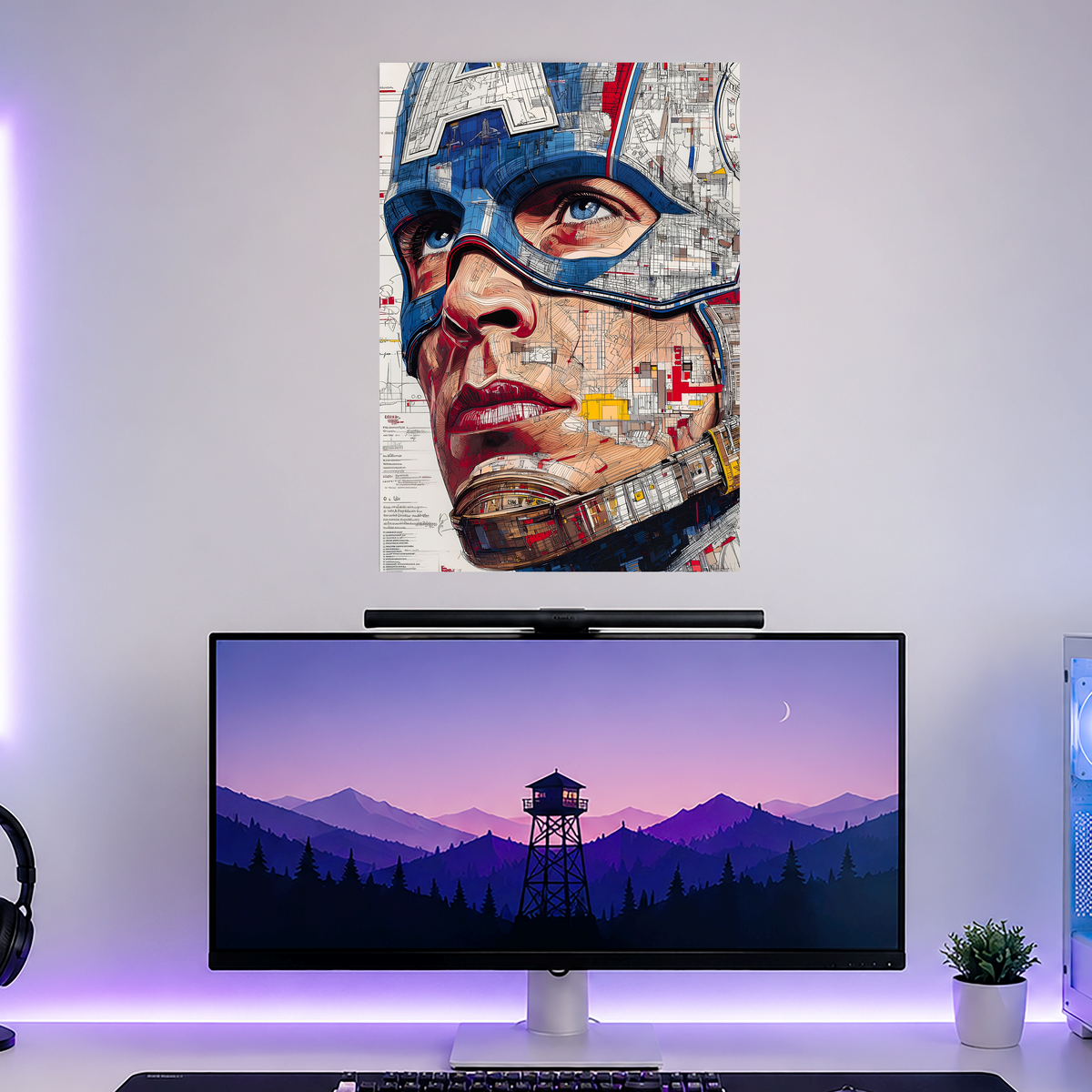 Captain America | MCU | Posters | MM112