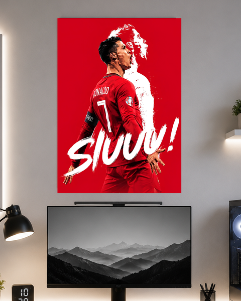 Ronaldo | Siuuu | Motivation | Poster