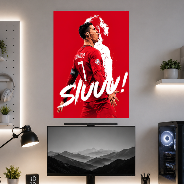 Ronaldo | Siuuu | Motivation | Poster