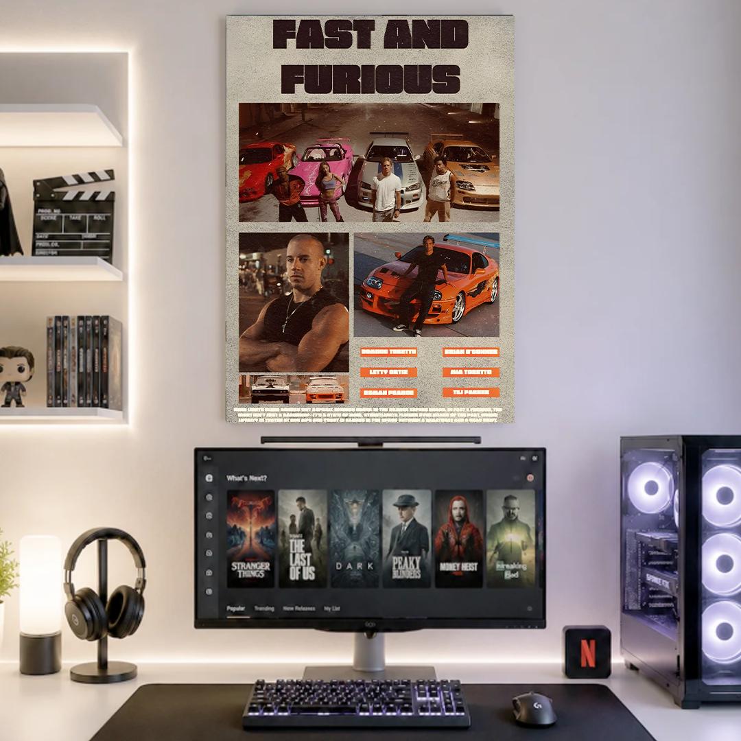 Fast And Furious | Movies | Poster | MM144