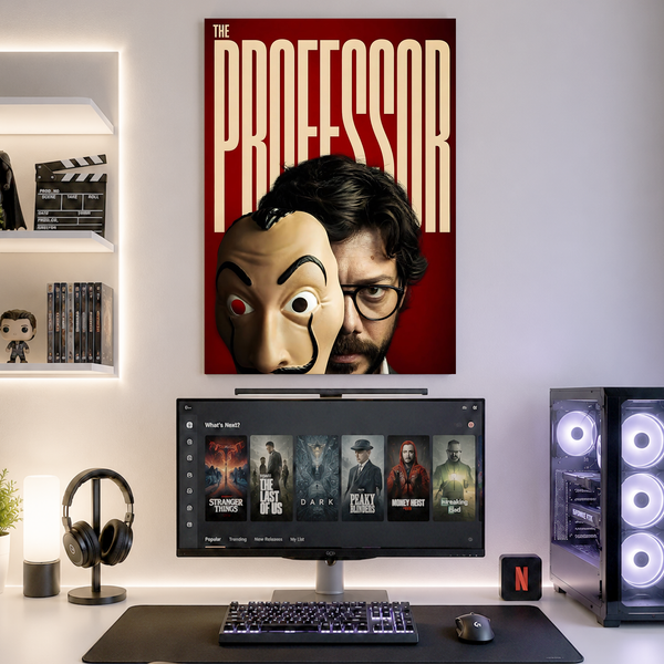 The Professor | Money Heist | Movies | Poster