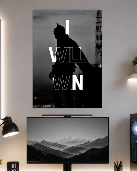 I Will Win | Motivation | Poster
