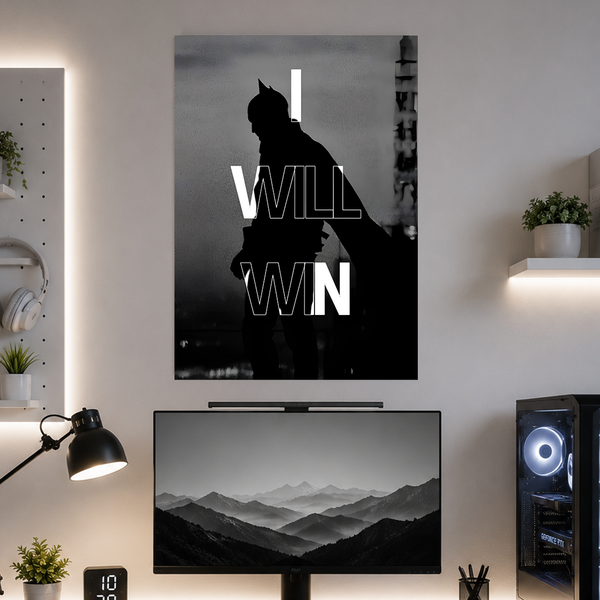 I Will Win | Motivation | Poster