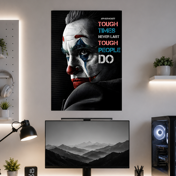 Tough Times Tough People | Motivation | Poster