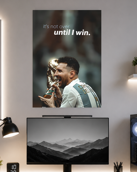 Until I Win | Motivation | Poster