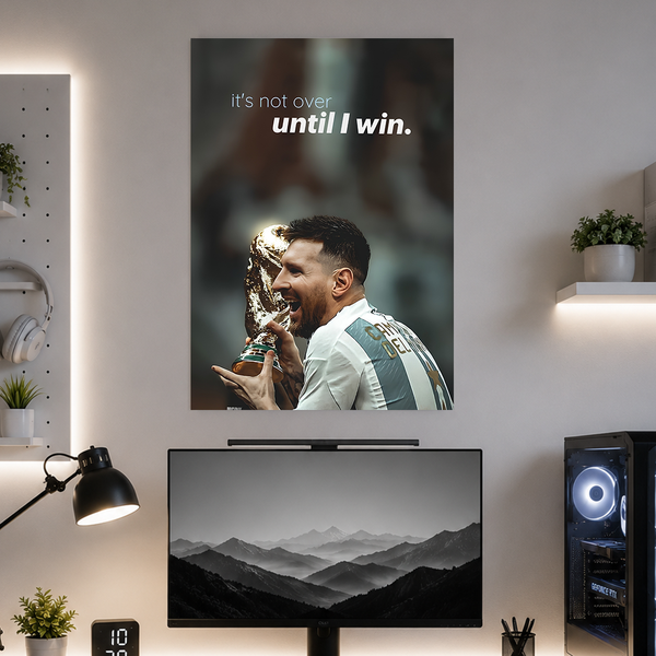 Until I Win | Motivation | Poster