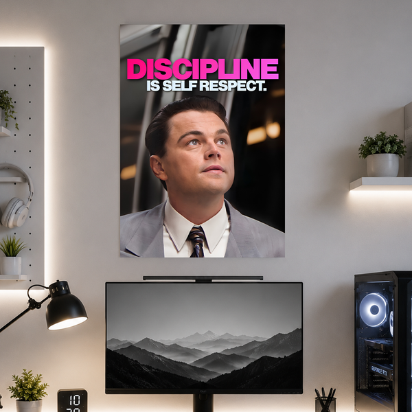 Discipline is Self Respect | Motivation | Poster