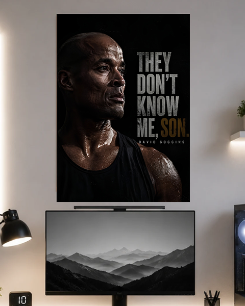 They Don't Know Me | Motivation | Poster | MM31