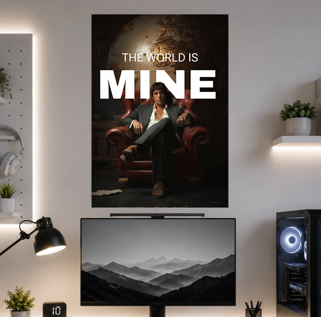 The World is Mine| Motivation | Poster | MM37