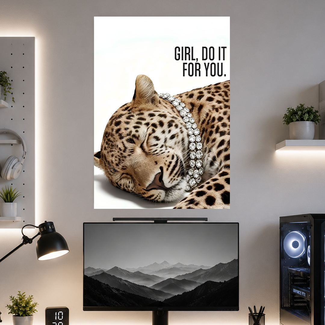 Girl, Do it for you | Motivation | Poster