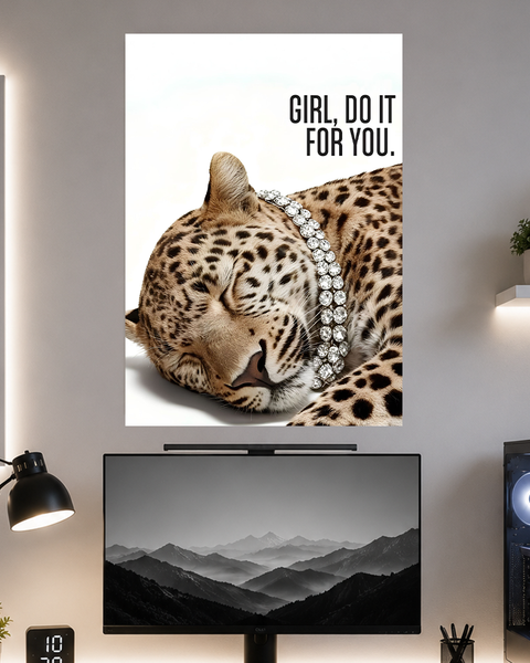 Girl, Do it for you | Motivation | Poster