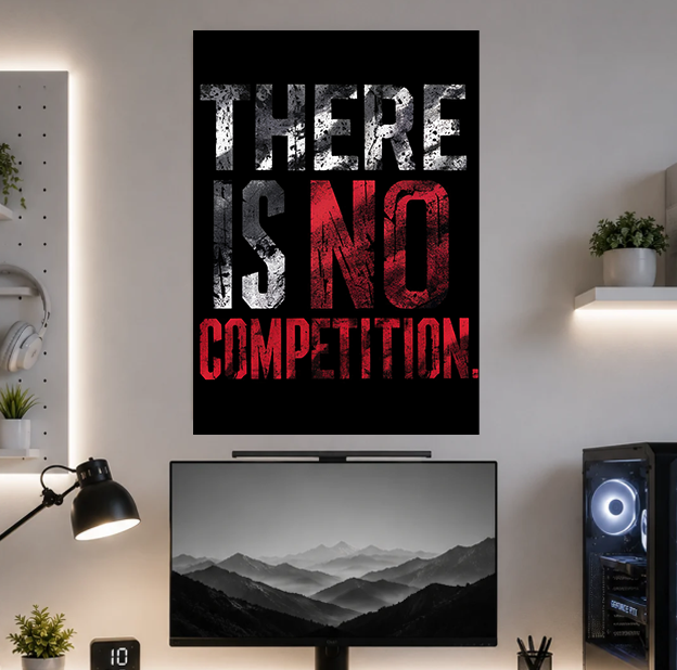 No Competition | Motivation | Poster | MM40
