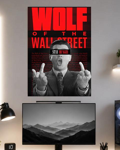 Wolf Of The Wall Street | Motivation | Poster | MM43