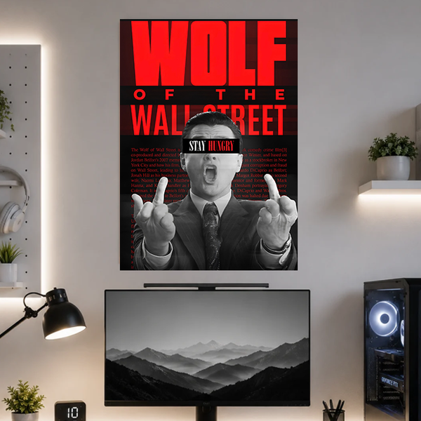 Wolf Of The Wall Street | Motivation | Poster | MM43