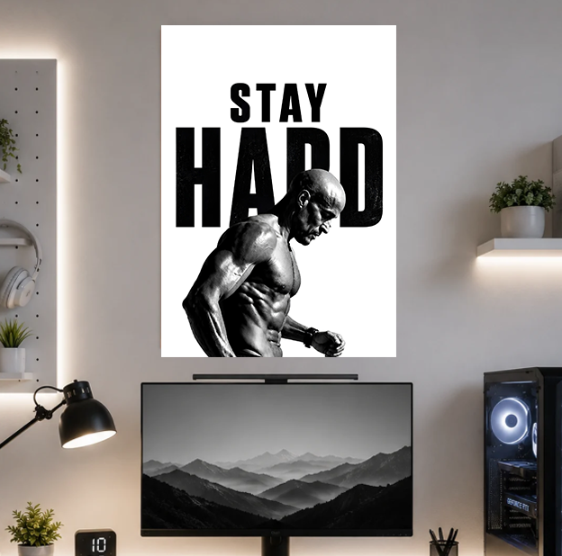 Stay Hard | Motivation | Poster | MM44