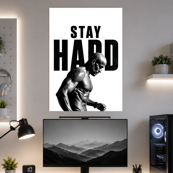 Stay Hard | Motivation | Poster | MM44