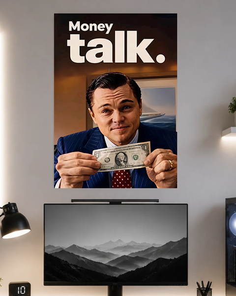 Money Talk | Motivation | Poster | MM48