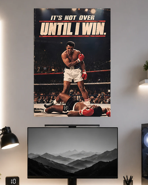 Until I Win | Motivation | Poster | MM49