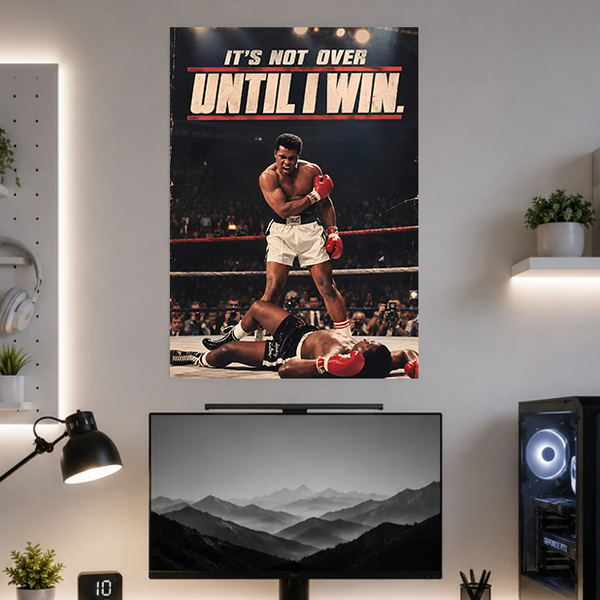 Until I Win | Motivation | Poster | MM49