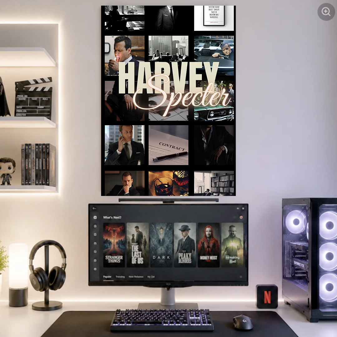 Harvey Specter | Suits | Movies | Poster | MM55