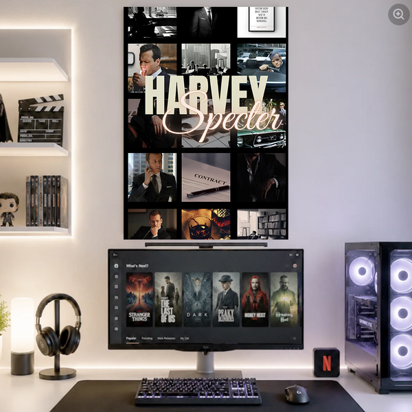 Harvey Specter | Suits | Movies | Poster | MM55
