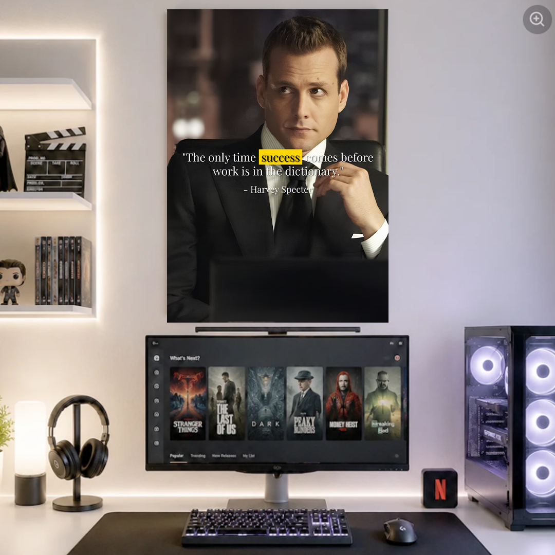 Harvey Specter | Suits | Movies | Poster | MM56