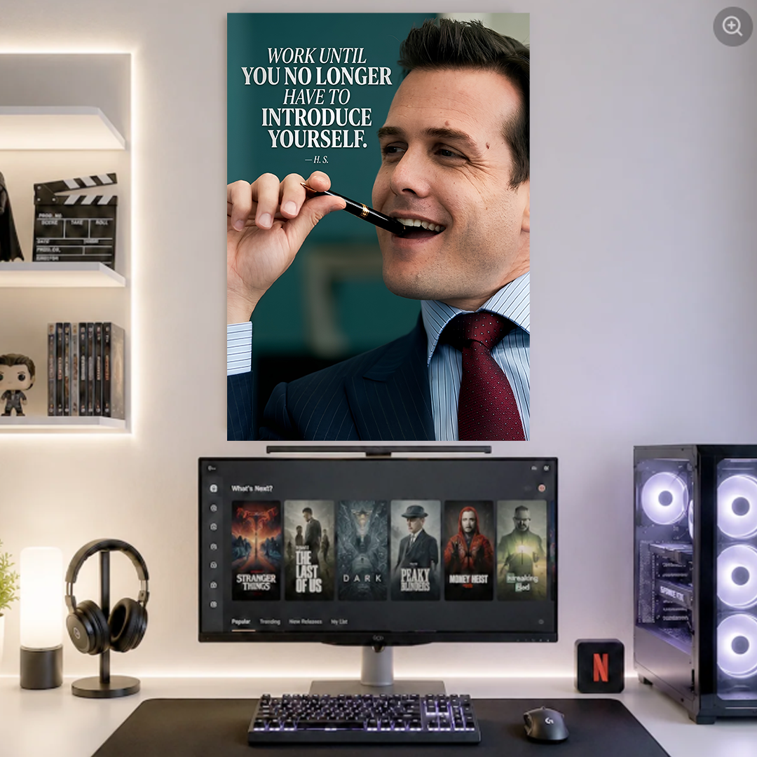 Harvey Specter | Suits | Movies | Poster | MM57