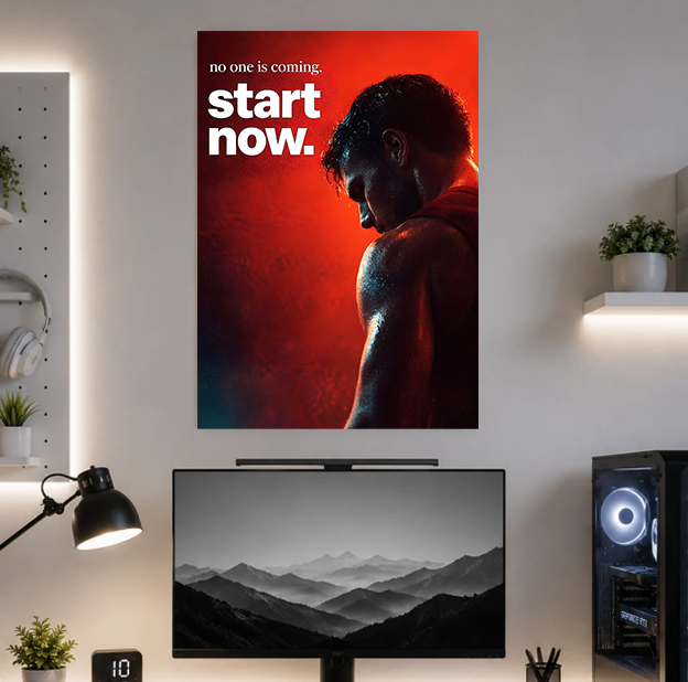 Start Now | Motivation | Poster | MM59