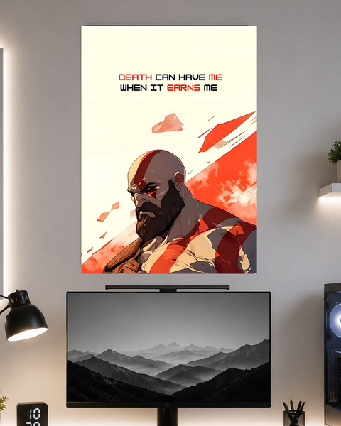 Death doesn't deserve me | Motivation | Poster