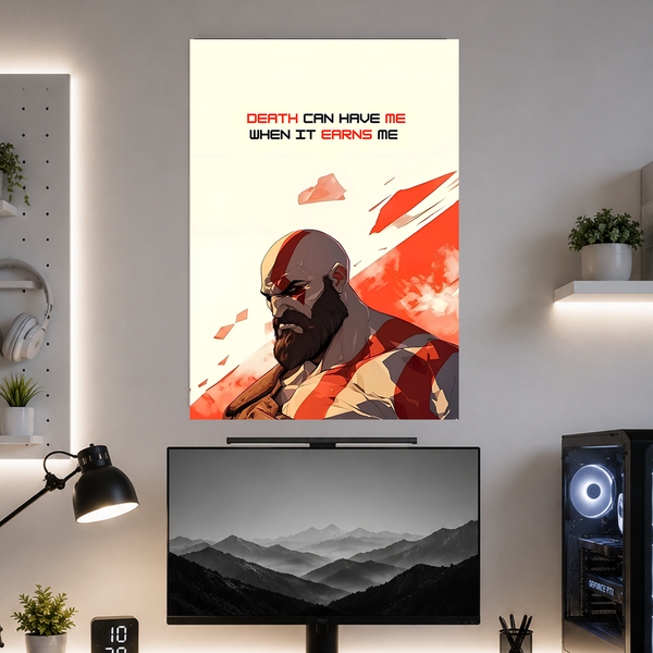 Death doesn't deserve me | Motivation | Poster
