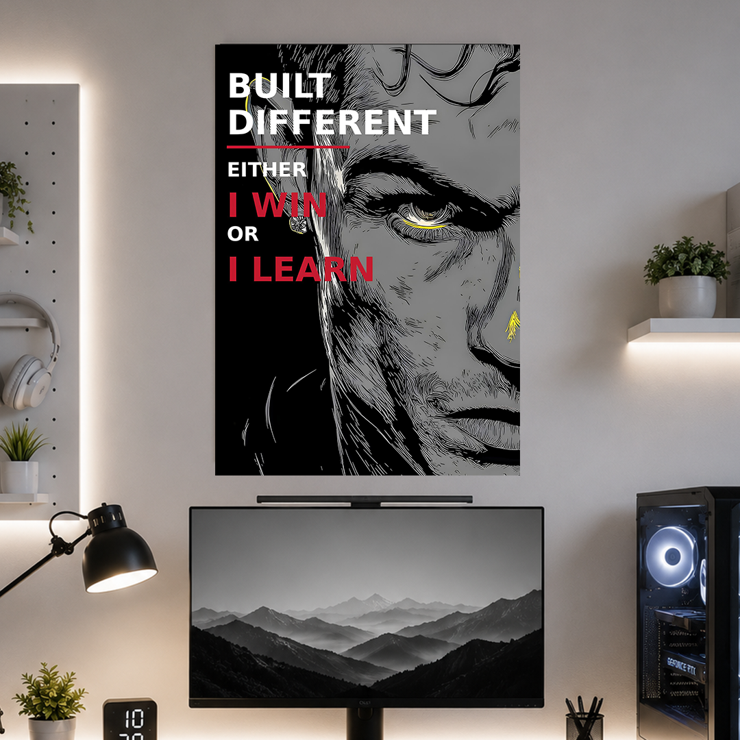 Built Different | Motivation | Poster