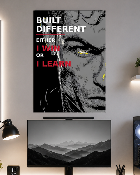 Built Different | Motivation | Poster