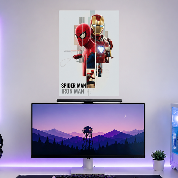 Spiderman X Ironman | MCU | Poster | MM82