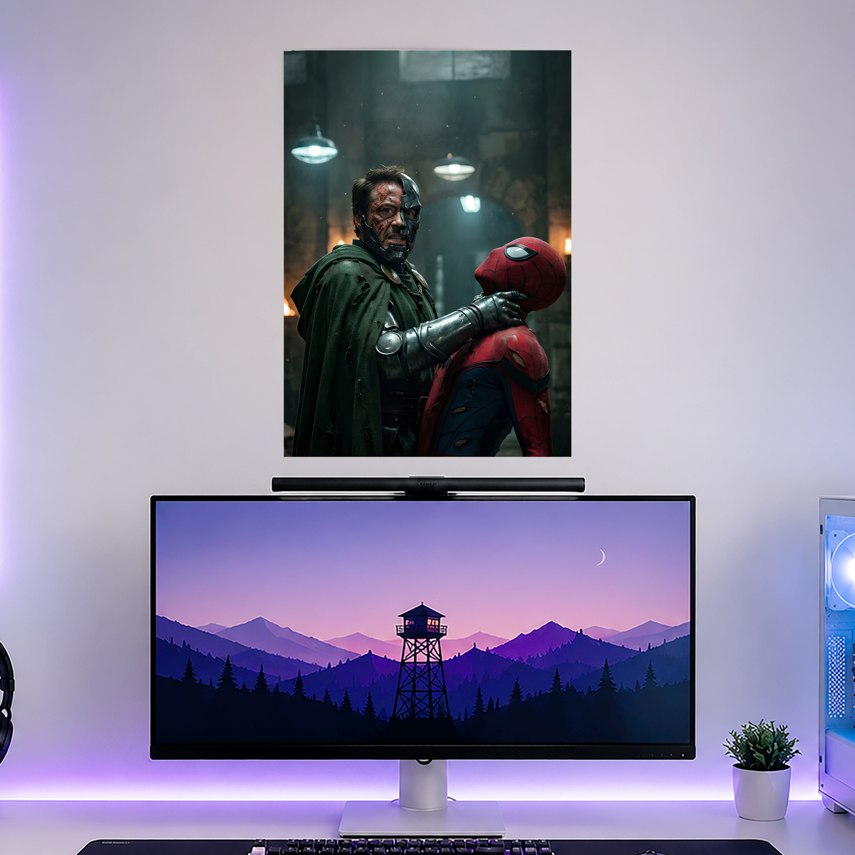 Dr. Doom X Spiderman | MCU | Poster | MM86
