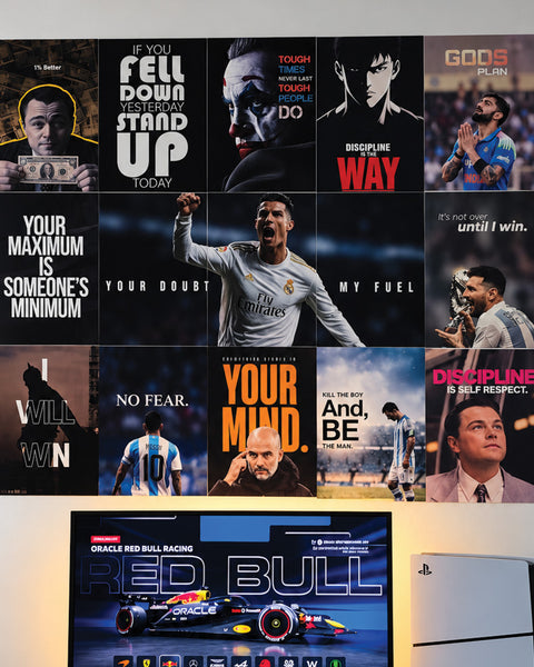 Motivational Wall Set - 15 Posters