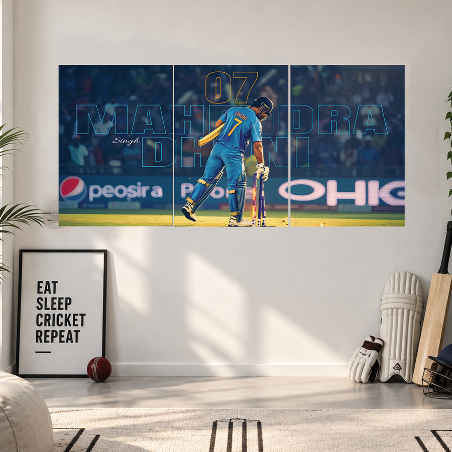MS Dhoni 2 | 3 Piece Split | Cricket