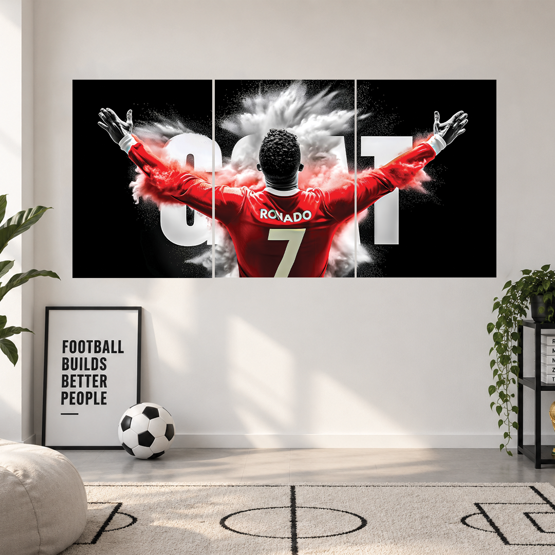 Ronaldo | 3 Piece Split | Football