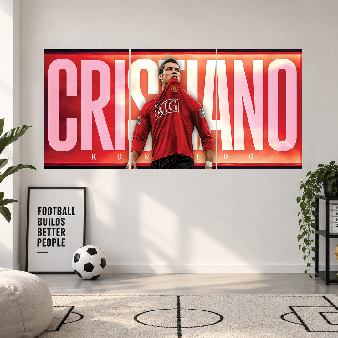 Cristiano Ronaldo | 3 Piece Split | Football