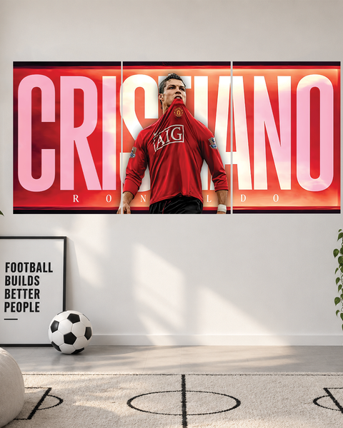 Cristiano Ronaldo | 3 Piece Split | Football