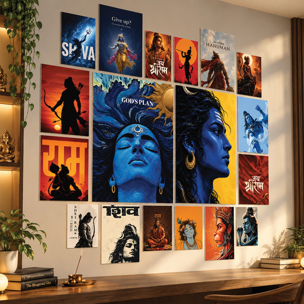 Ultimate Divine Energy Wall Set | 18 Posters
